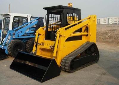 China Direct Injection 4 Stroke Diesel Engine Tracked Skid Steer , Crawler Compact Skid Steer for sale