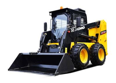 China Compact Type XCMG Big Skid Steer Loader with All Wheel Drive and Skid Steering for sale
