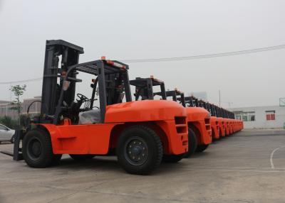 China Big Capacity 10 Tons Hydraulic Diesel Material Handling Forklift With Isuzu Engine for sale