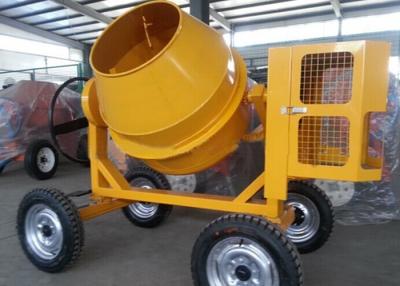 China 175L Mini Diesel Concrete Mixing Machine With Hydraulic Hopper , 13KW Diesel Engine for sale
