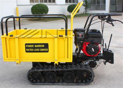 China Crawler Driven 0.3 Tons Gasoline Engine small dumper WITH Mechanical Transmission Case for sale