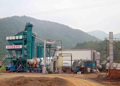 China 255KW Fixed Type Asphalt Mixing Plant With 32CBM Cold Feeding Bin And Weight System for sale