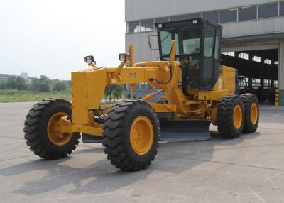 China 130HP 713H grader heavy equipment , road maintainer grader 12000KG Operating Weight for sale