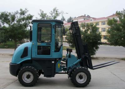 China 4WD CPCY30 Off Road Hydraulic Industrial Forklift Truck / All Terrain Forklift 3000KG CE for sale