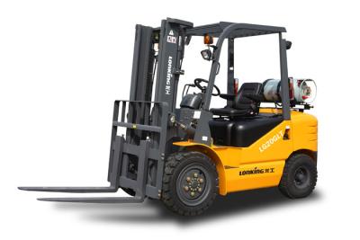 China Visbull Brand LPG Industrial Forklift Truck With Triplex Mast And Side Shifter for sale