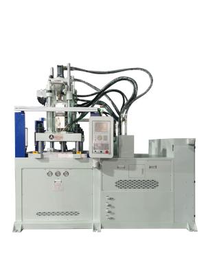 China Máquina de moldeo por inyección vertical de gafas de dos colores JTT-1700 2V2R en venta