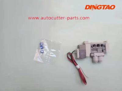 China 129300 Vector IX6 Cutter Parts Electro Valve With Plug for sale