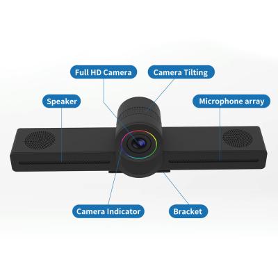 China 2pcs/lot Android video conferenicng endpoint all-in-one design with 4K camera and microphone array for sale