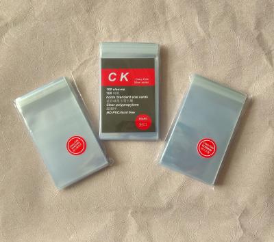 China Capas de cartão interno resseláveis ​​YGO Polipropileno 60X87mm Não PVC à venda