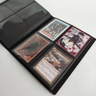China PP 8 bolsos porta-álbum de cartões colecionáveis ​​160 cartões para armazenamento SGS à venda