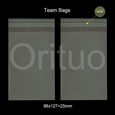 China Resealable Team Bags Sport Card Sleeves No PVC Polypropylene for sale