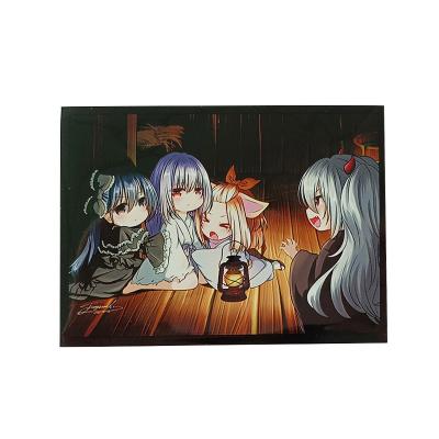 China Capas de cartão de arte de impressão agradável 67x92mm apto 63x88mm mangas de cartão de anime Cpp à venda