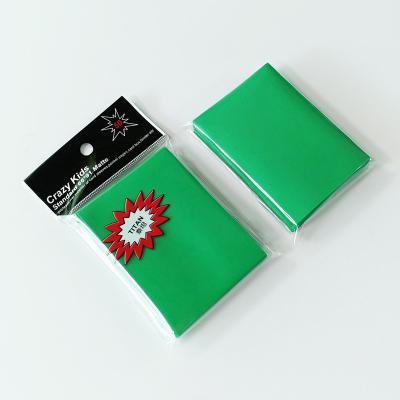 China Clearance Mtg Green Sleeves Matte Pokemon Deck Protector Sleeves for sale