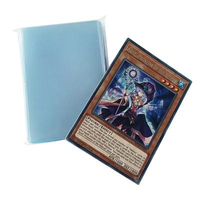 China High Quality Clear Card Sleeves 56x82mm Catan English Prime Board Game Sleeves for sale
