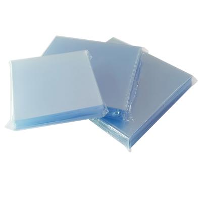 China 82x82mm Big Square Board Game Sleeves Easy Shuffling PP Clear Protecter for sale