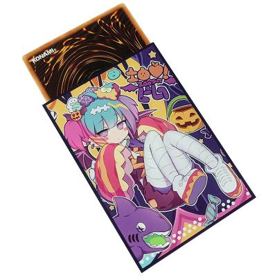 China Custom Printed Art Print Game Card Sleeve Small Size for Yugioh Deck Card Protectors for sale