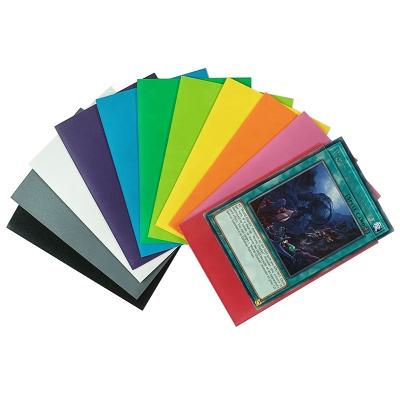 China 2.4x3.5 Inches Trading Card Guard Wholesale Funda Cartas Yugioh for sale
