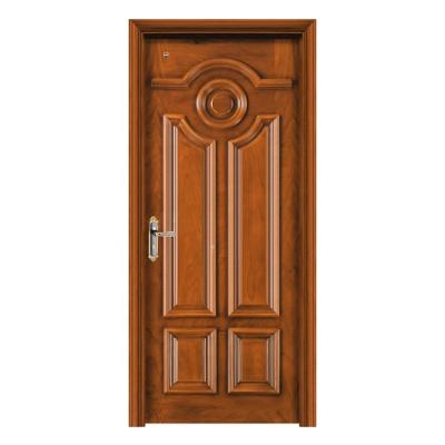 China Rustic Mahogany Solid Wood Bedroom Door 210cm Environmentally Friendly for sale