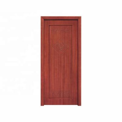 China puertas de madera interiores clasificadas del fuego comercial grueso de 50m m para el chalet del hotel de la casa en venta