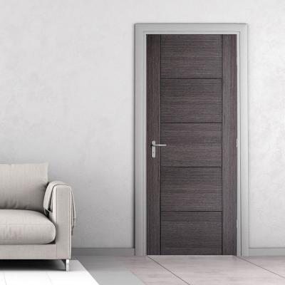 China 55mm Thick 90 Minute Fireproof Wood Doors Waterproof Crackproof for sale