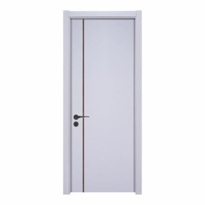 China 45mm Thick Modern Fireproof Wood Doors 2 Hour Fire Rated Wood Door for sale