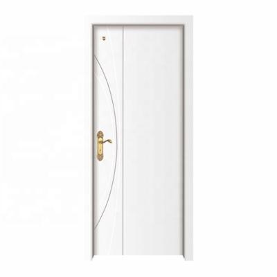 China Modern Interior Finished Melamine Wooden Door 2.1m Height Waterproof for sale