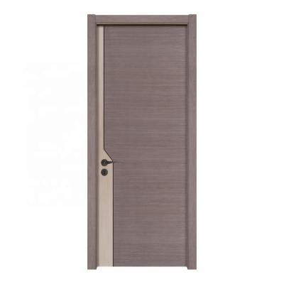 China Wood Veneer Laminate HPL Doors 2.1m Composite Wooden Door for sale