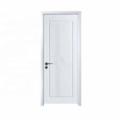 China Soundproof Solid Core Birch Interior Doors 45mm Thick 6 Layer Painting for sale