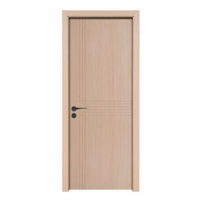 China Pu Painting Engineered Wood Doors Exterior 2.1m HDF Flush Door for sale