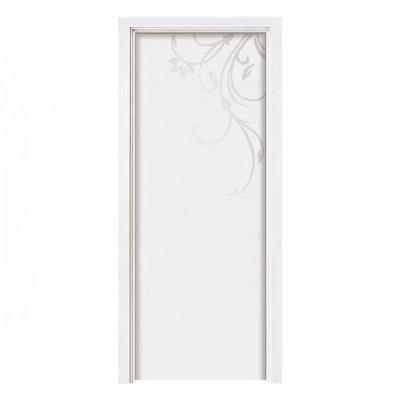 China Single Swing White Hardwood Internal Doors 208cm Height Moistureproof for sale