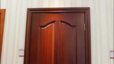 China La PU que pintaba la madera sólida talló la puerta de madera interior de la anchura de las puertas los 88cm en venta