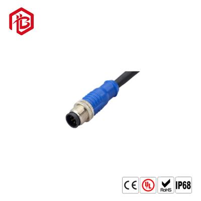 China M12 IP65 IP67 IP68 waterproof power connector cable m12 connector for sale