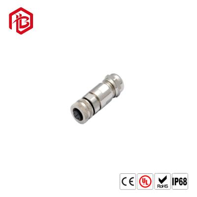 China M12 PVC IP68 Waterproof Connector Male Female PUR Cable 3 4 5 8 Pole Waterproof Extension Cable for sale
