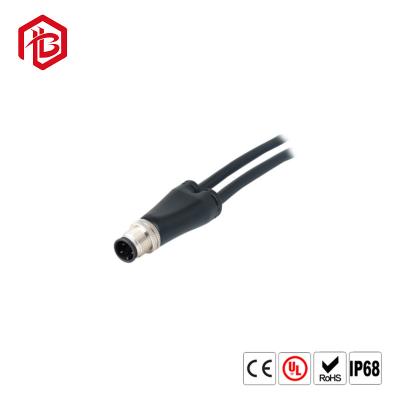 China M12 electric bike 3pin cable connector waterproof ip68 automotive plug connector for sale