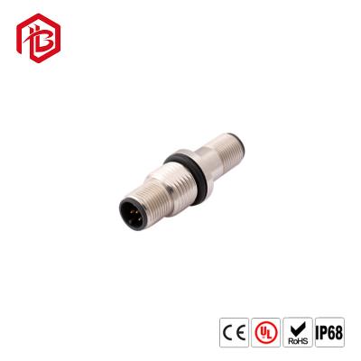 China IP67 Waterproof Connector M8 M12 Circular Male Female 6 2 4 5 7pin Power Panel Mounting Cable Connector for sale