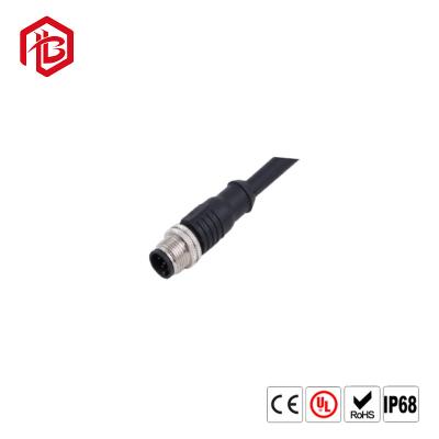 中国 Waterproof Plug Male Female Cable Connector M12 Sensor Connector With 2m Cable 販売のため