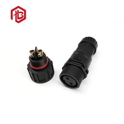 China Bett Mini M20 Black LED Lighting Cable Wire IP68 Waterproof Electrical Connector for sale