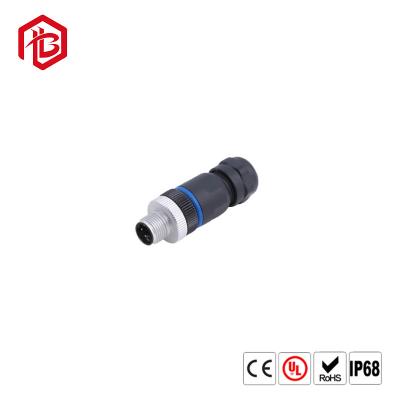 中国 Circular Sensor Waterproof Male Female Connector M12 8Pin X Code Female Panel Rear Mount Solder Type Waterproof IP67 販売のため