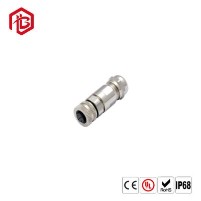 China Waterproof Male Female Waterproof Connector Mini Y Splitter A Code 3pin 4pin M12 Y-Type Plug 1 Turn 2 Connector for sale