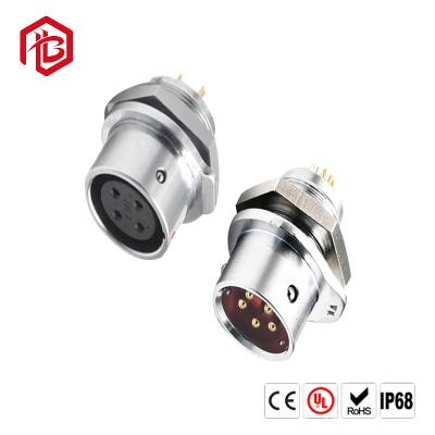 China IP67 Aviation Plug Gx12 Mini Screw Type 2 3 4 5 6 7pin Socket Connector for sale
