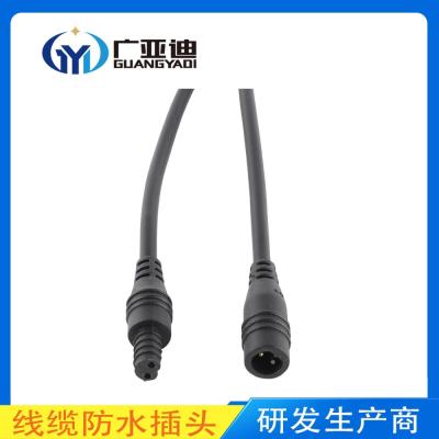 China 8 Pin M12 Cable Assembly Extension Cable Connector Male Plug en venta