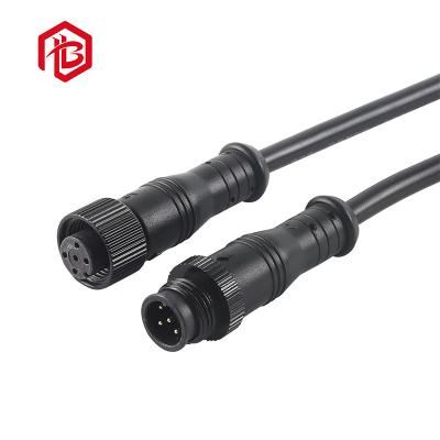China M12 Waterproof Metal Cable Connector Led Driver Power Supply New Energy Vehicle Docking Plug for sale