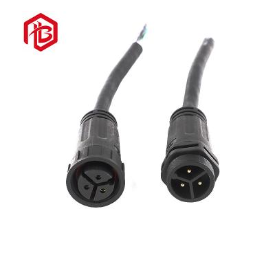 China M25 male and female docking high-power 32A current connector IP67 waterproof outdoor power cord processing for sale