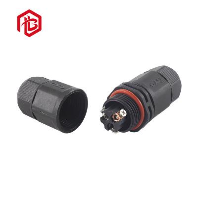 China IP67 IP68 Screw Contact 2 3 Pin T Type Waterproof Electronic Wire Connector 2/3/4 Way for sale
