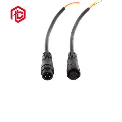 China LED Lamp Sensing Connector Car Quick Docking Direct Plug M12 Waterproof Aviation Male And Female Plug Cable for sale