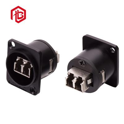 China Conector impermeável de nylon preto branco da tomada RJ45 do ar à venda