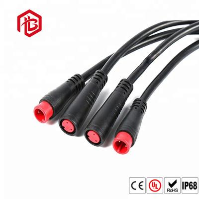 China Electric Bicycle M8 IP65 Waterproof Male Female Connector for sale