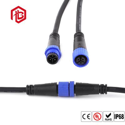 China M15 LED Lighting Outdoor Cable IP67 2 pin 3pin 4 pin 5 pin Din Female Connector for sale