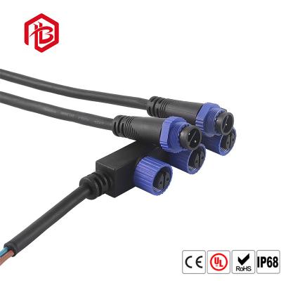 China M15 Nylon F Type Multi Pin Connectors Waterproof IP67 IP68 For Street Lighting for sale