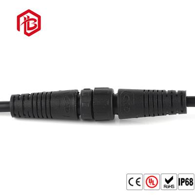 China Mechanical Assembled Push Locking Watertight Cable Connector for sale